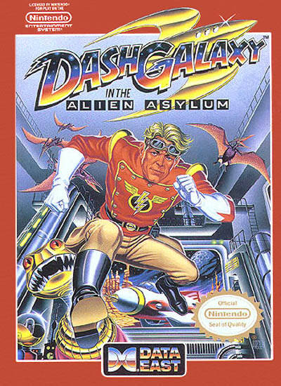 Dash Galaxy in the Alien Asylum - (NES) Nintendo Entertainment System [Pre-Owned] Video Games Data East   