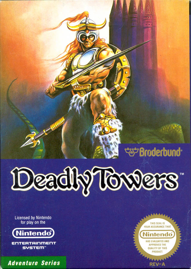 Deadly Towers - (NES) Nintendo Entertainment System [Pre-Owned] Video Games Broderbund   