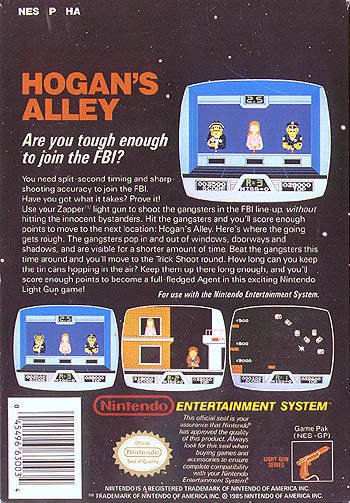 Hogan's Alley - (NES) Nintendo Entertainment System [Pre-Owned] Video Games Nintendo   