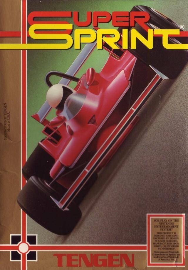 Super Sprint (Tengen) - (NES) Nintendo Entertainment System [Pre-Owned] Video Games Tengen   