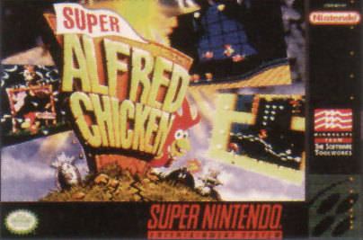 Super Alfred Chicken - (SNES) Super Nintendo [Pre-Owned] Video Games Mindscape   