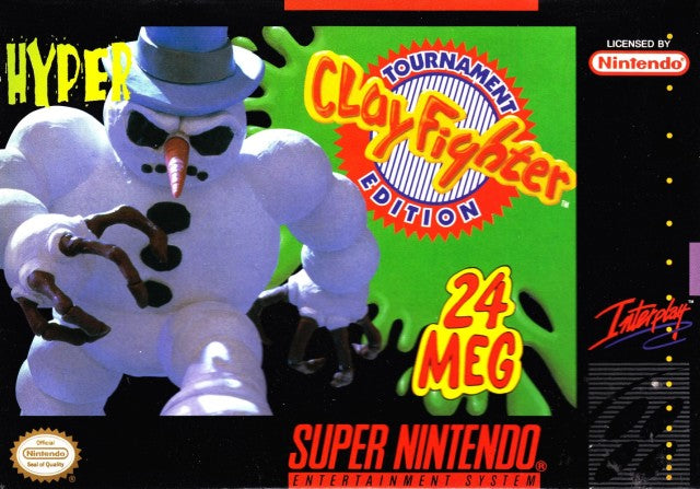 ClayFighter: Tournament Edition - Super Nintendo  [Pre-Owned] Video Games Interplay   