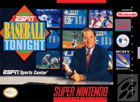 ESPN Baseball Tonight - (SNES) Super Nintendo [Pre-Owned] Video Games Sony Imagesoft   