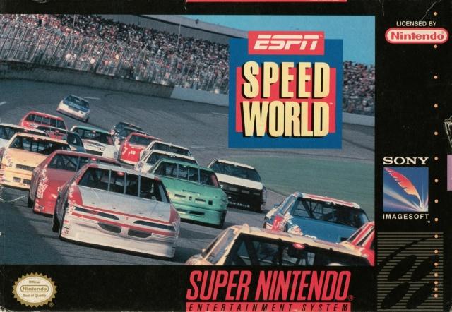 ESPN SpeedWorld - (SNES) Super Nintendo [Pre-Owned] Video Games Sony Imagesoft   