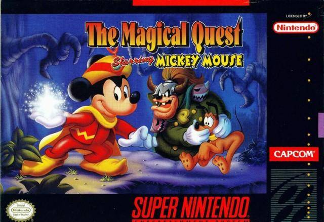The Magical Quest Starring Mickey Mouse - (SNES) Super Nintendo [Pre-Owned] Video Games Capcom   