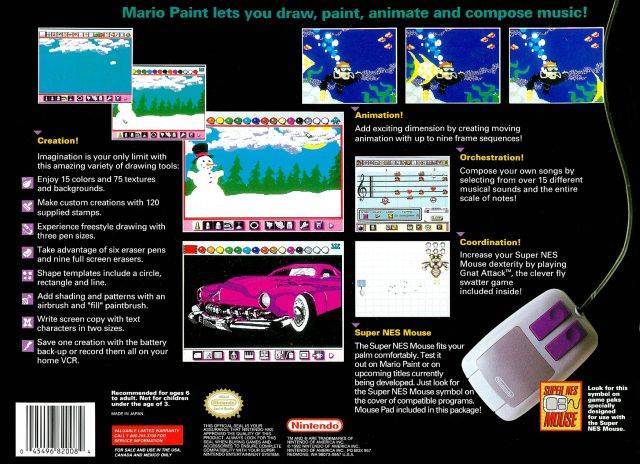 Mario Paint - (SNES) Super Nintendo [Pre-Owned] Video Games Nintendo   