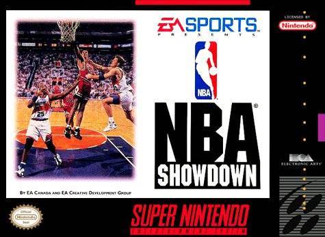 NBA Showdown - (SNES) Super Nintendo [Pre-Owned] Video Games EA Sports   