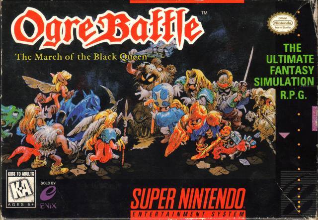 Ogre Battle: The March of the Black Queen - (SNES) Super Nintendo [Pre-Owned] Video Games Enix America, Inc.   