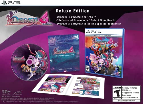 Disgaea 6 Complete: Deluxe Edition - (PS5) PlayStation 5 Video Games NIS America   