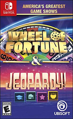 America's Greatest Game Shows: Wheel of Fortune & Jeopardy - (NSW) Nintendo Switch Video Games Ubisoft