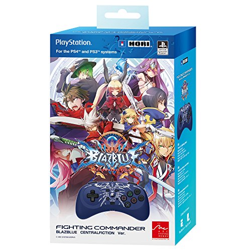 HORI Fighting Commander Controller (BlazBlue Central Fiction Edition) - (PS3) PlayStation 3 & (PS4) PlayStation 4 Accessories HORI   