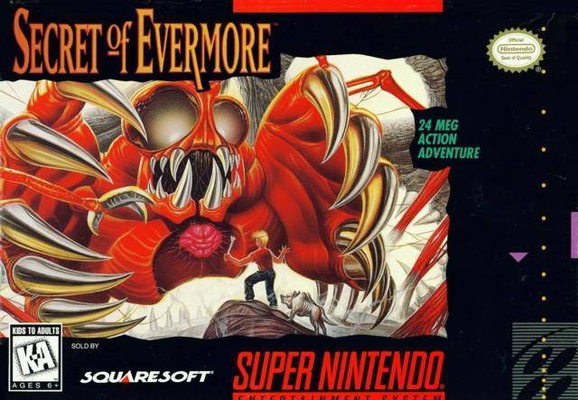 Secret of Evermore - (SNES) Super Nintendo [Pre-Owned] Video Games SquareSoft   