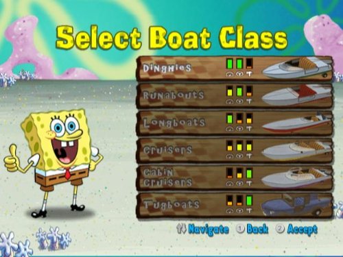 Spongebob Boating Bash - Nintendo Wii [Pre-Owned] Video Games THQ   
