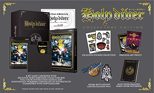 Holy Diver Collector's Edition - (NES) Nintendo Entertainment System Video Games Retro-Bit   
