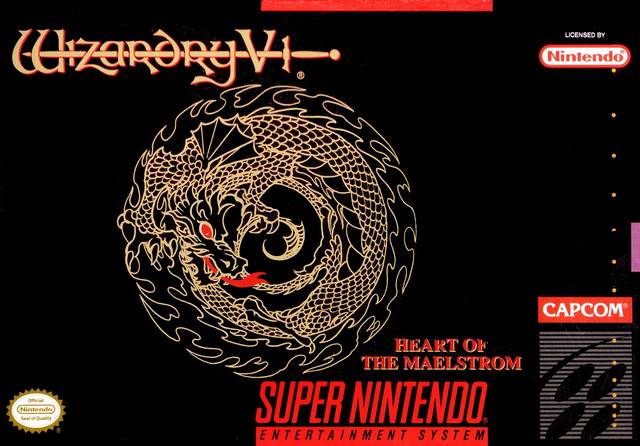 Wizardry V: Heart of the Maelstrom - (SNES) Super Nintendo [Pre-Owned] Video Games Capcom   