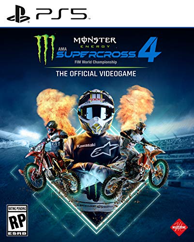 Monster Energy Supercross 4 - (PS5) PlayStation 5 Video Games Milestone S.r.l   