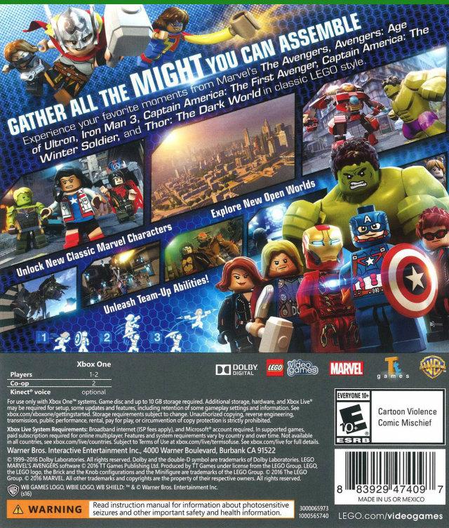 LEGO Marvel's Avengers - (XB1) Xbox One Video Games Warner Bros. Interactive Entertainment   