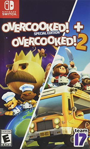 Overcooked! Special Edition + Overcooked! 2 - (NSW) Nintendo Switch [Pre-Owned] Video Games Team 17   