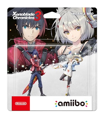 Noah and Mio 2-Pack (Xenoblade Chronicles 3 Series) - Nintendo Amiibo Video Games Nintendo   