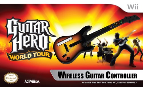 Nintendo Wii Wireless Guitar Hero Controller (Sunburst) - Nintendo Wii [Pre-Owned] Video Games ACTIVISION   