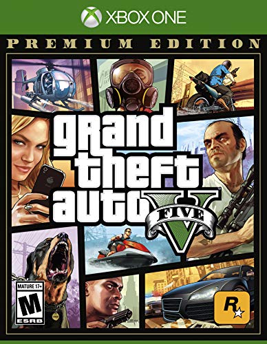 Grand Theft Auto V Premium Edition - (XB1) Xbox One Video Games Rockstar Games   