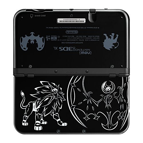 Nintendo New 3DS XL Solgaleo Lunala Black Edition Consoles Nintendo   