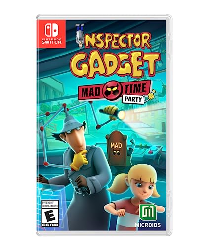 Inspector Gadget: Mad Time Party - (NSW) Nintendo Switch Video Games Microids   