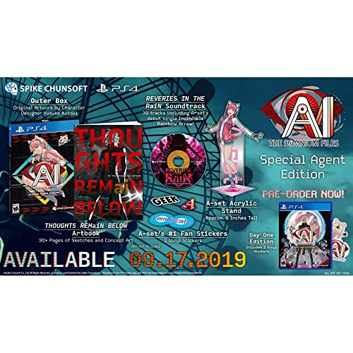 AI: The Somnium Files Limited Edition - (PS4) PlayStation 4 Video Games Spike Chunsoft