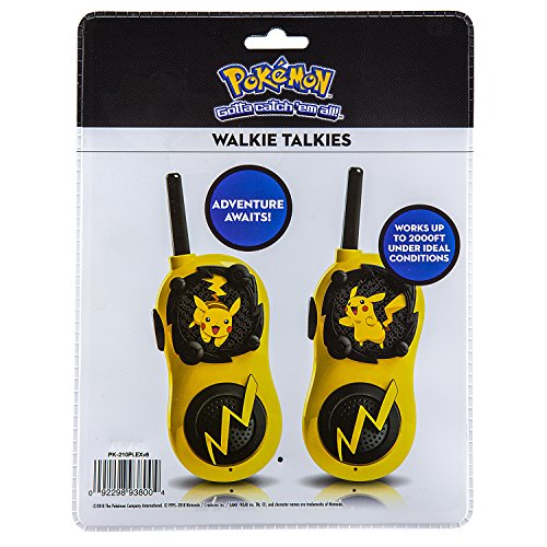 eKids Pokemon Walkie Talkies (Pikachu) - Toys Toy eKids   