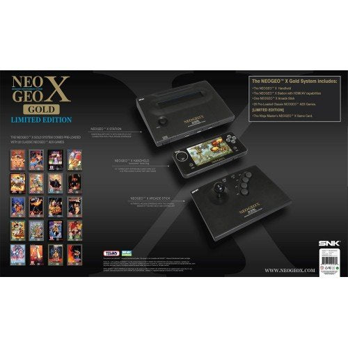 SNK NeoGeo X Gold Console (Limited Edition) - (NGX) NeoGeo [Pre-Owned]