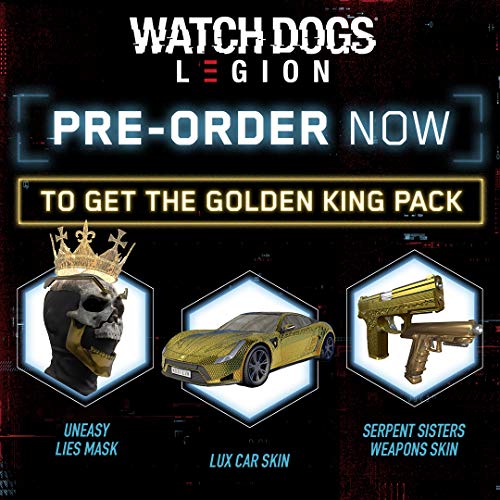 Watch Dogs Legion Gold Steelbook Edition - Xbox One - Xbox Series X Video Games Ubisoft   