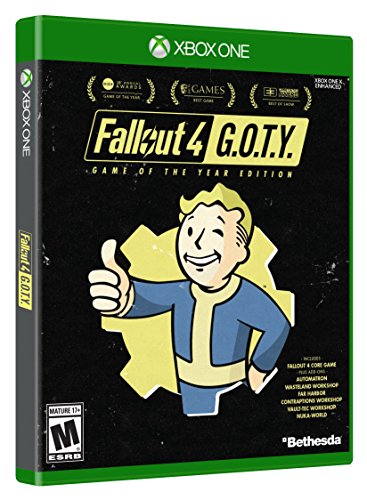 Fallout 4 - Game of The Year Pip-Boy Edition - (XB1) Xbox One Video Games Bethesda   