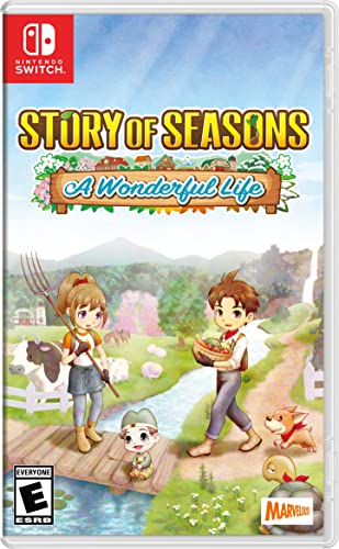Story of Seasons: A Wonderful Life - (NSW) Nintendo Switch Video Games XSEED Games   