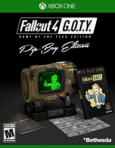 Fallout 4 - Game of The Year Pip-Boy Edition - (XB1) Xbox One Video Games Bethesda   