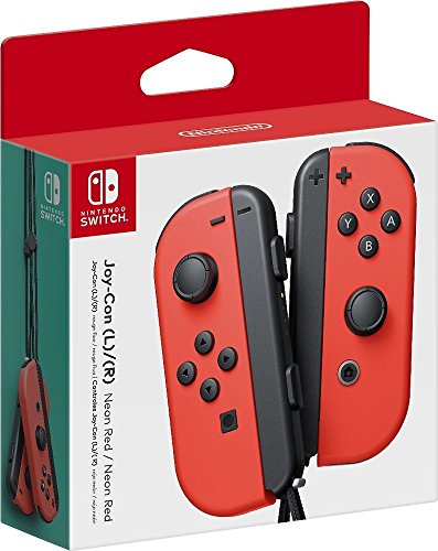 Nintendo Switch Joy-Con (L)/(R) (Neon Red/Neon Red) - (NSW) Nintendo Switch Accessories Nintendo   