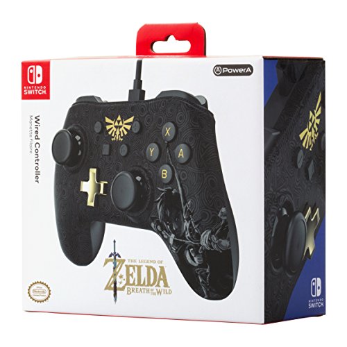 PowerA Wired Controller (The Legend of Zelda: Breath of the Wild) - (NSW) Nintendo Switch Accessories PowerA
