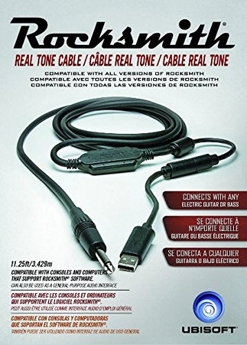 Ubisoft Rocksmith 2014 Real Tone Cable Accessories Ubisoft   