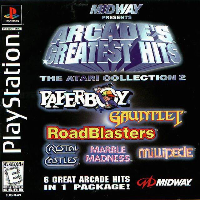 Arcade's Greatest Hits: The Atari Collection 2 - (PS1) PlayStation 1 [Pre-Owned] Video Games Midway   