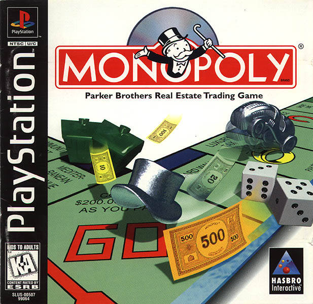 Monopoly - (PS1) PlayStation 1 [Pre-Owned] Video Games Hasbro Interactive   