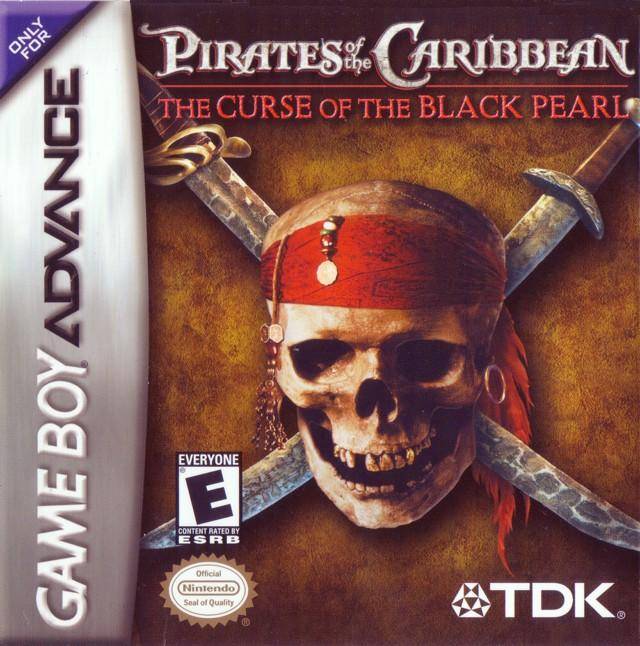 Pirates of the Caribbean: The Curse of the Black Pearl - (GBA) Game Boy Advance Video Games TDK Mediactive   