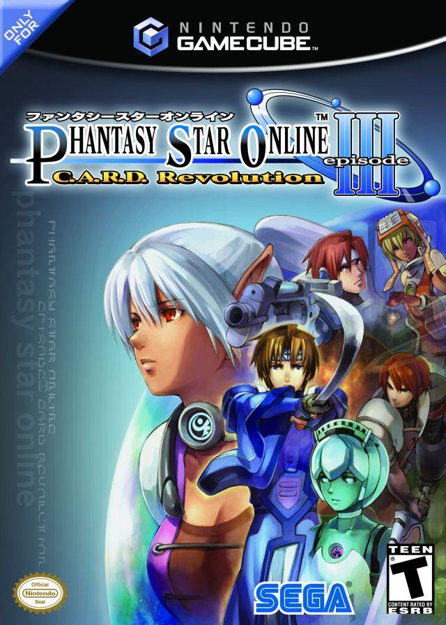 Phantasy Star Online Episode III: C.A.R.D. Revolution - (GC) GameCube [Pre-Owned] Video Games Sega   