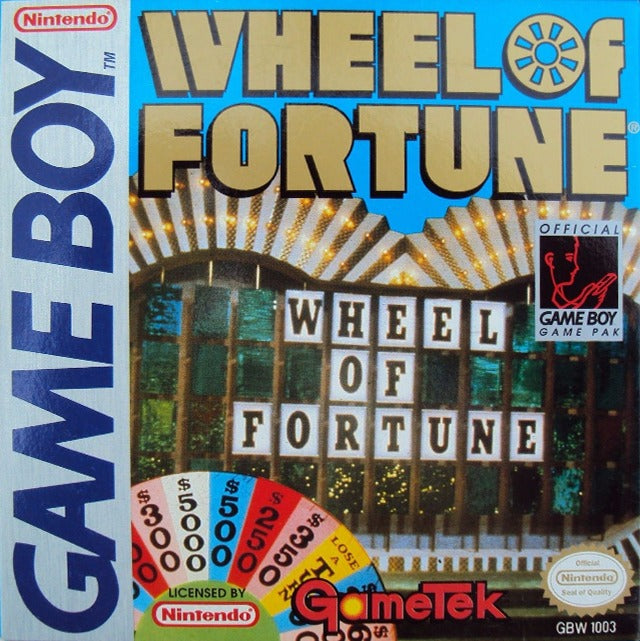 Wheel of Fortune - (GB) Game Boy [Pre-Owned] Video Games GameTek   