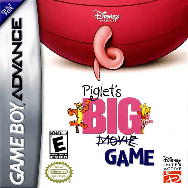 Disney Presents Piglet's Big Game - (GBA) Game Boy Advance [Pre-Owned] Video Games Disney Interactive   