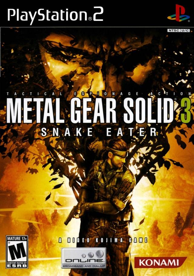 Metal Gear Solid 3: Snake Eater - (PS2) PlayStation 2 [Pre-Owned] Video Games Konami   