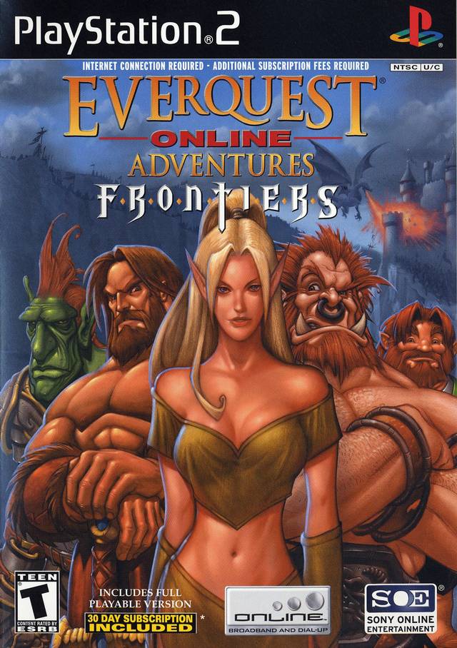 EverQuest Online Adventures: Frontiers - (PS2) PlayStation 2 [Pre-Owned] Video Games Sony Online Entertainment   