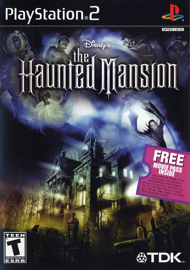 The Haunted Mansion - (PS2) PlayStation 2 Video Games TDK Mediactive   