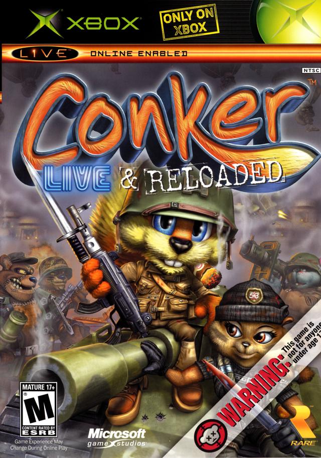 Conker: Live & Reloaded - (XB) Xbox [Pre-Owned] Video Games Microsoft Game Studios   