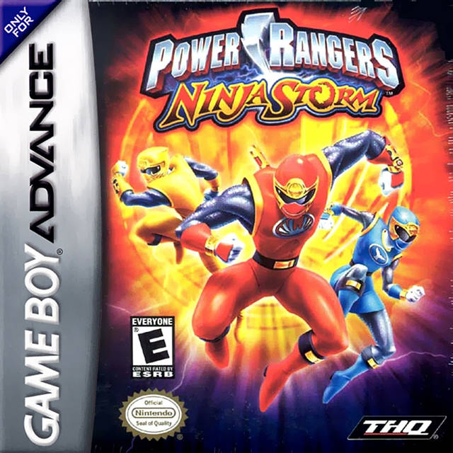 Power Rangers: Ninja Storm - (GBA) Game Boy Advance [Pre-Owned] Video Games THQ   