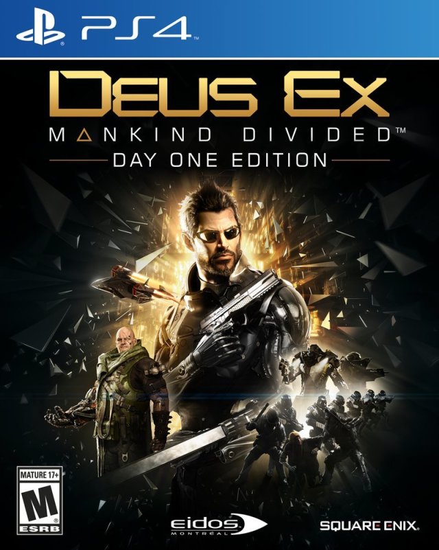 Deus Ex: Mankind Divided (Day One Edition) - PlayStation 4 Video Games Square Enix   