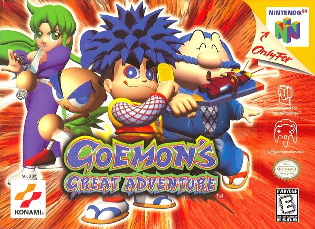 Goemon's Great Adventure - (N64) Nintendo 64 [Pre-Owned] Video Games Konami   